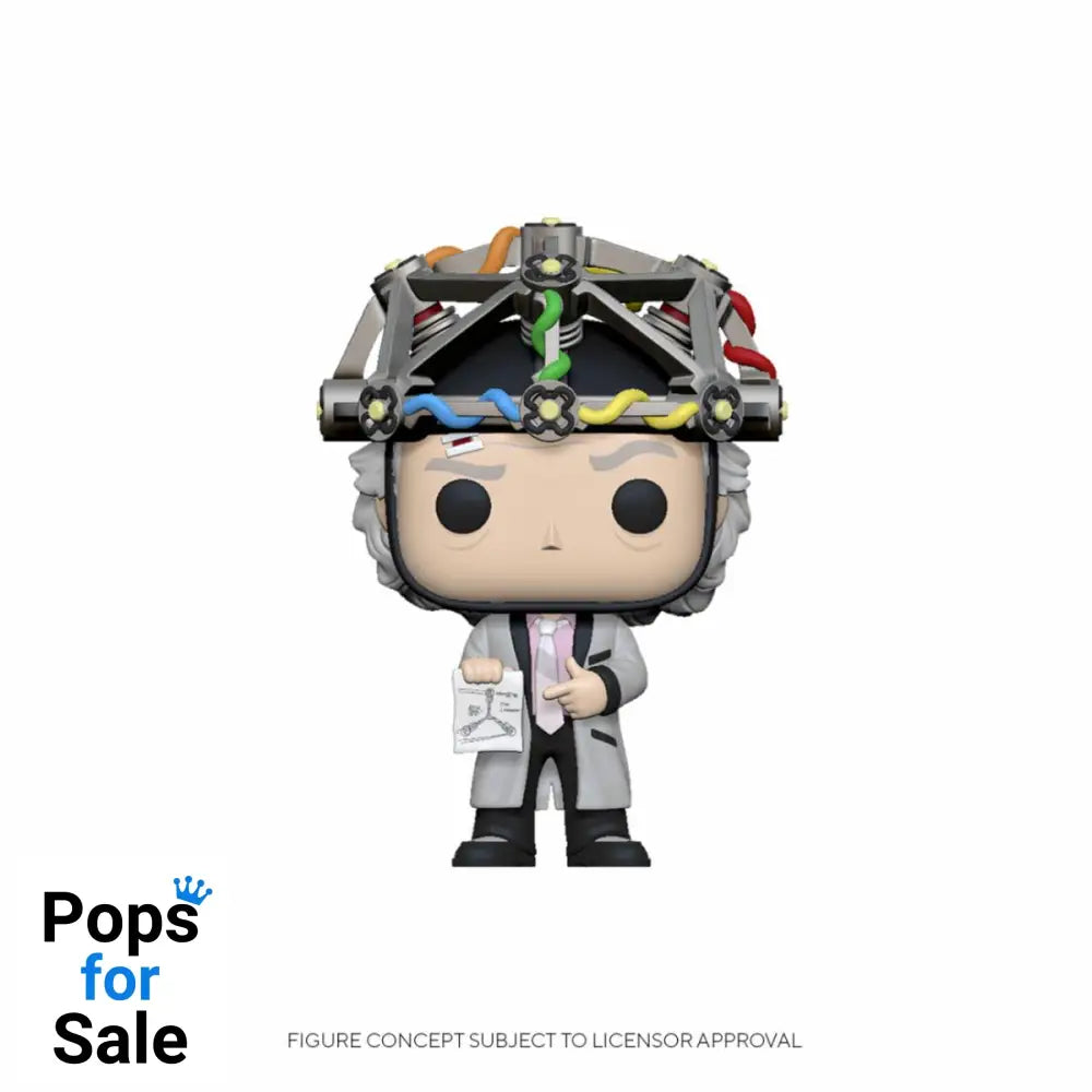 Back to the Future POP! Vinyl Figure Doc w/Helmet 9 cm