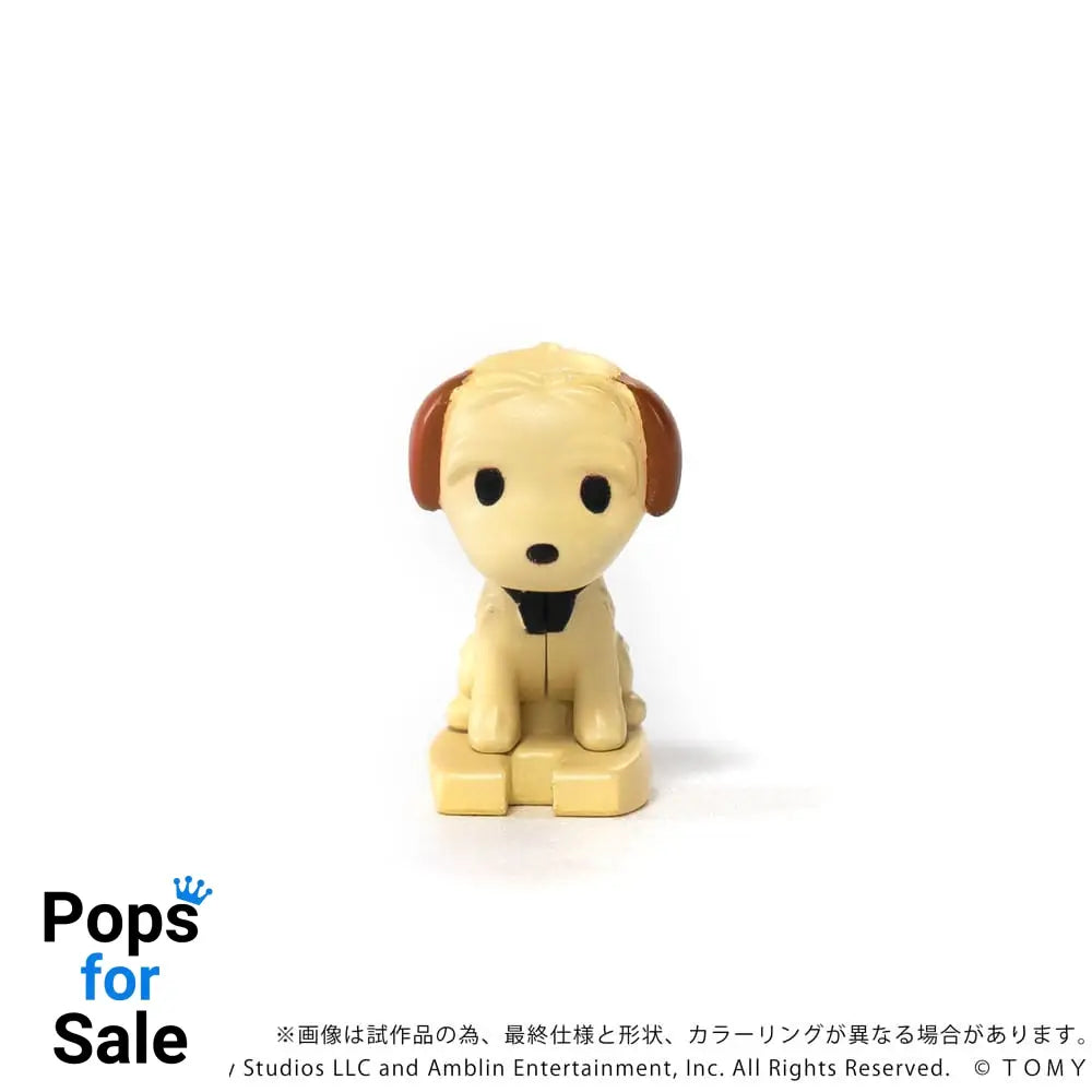 Back to the Future Q-Village Vehicles with mini-figures Time Machine Deluxe Set 9 cm