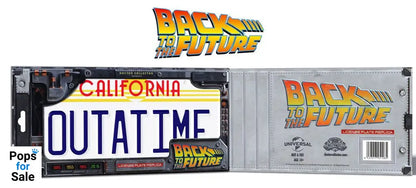Back To The Future Replica 1/1 ´Outatime´ DeLorean License Plate