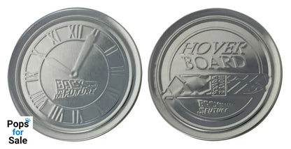 Back to the Future Set of 4 Embossed Metal Coasters Coasters