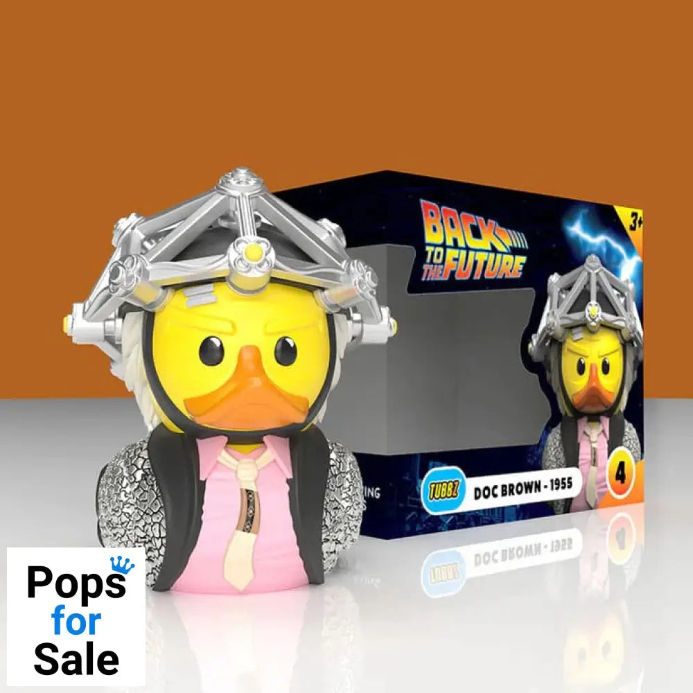 Back To The Future Tubbz PVC Figure Doc Brown 1950s Boxed Edition 10 cm