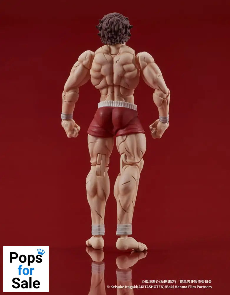 Baki Hanma Digaction Action Figure Baki Hanma 7 cm