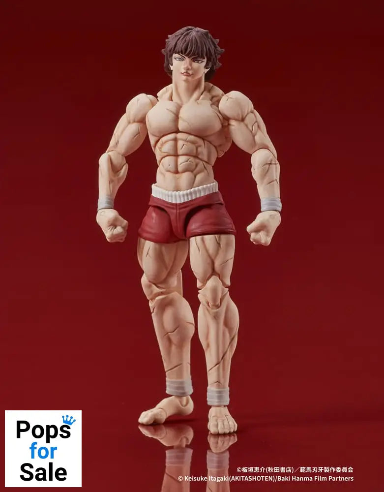 Baki Hanma Digaction Action Figure Baki Hanma 7 cm