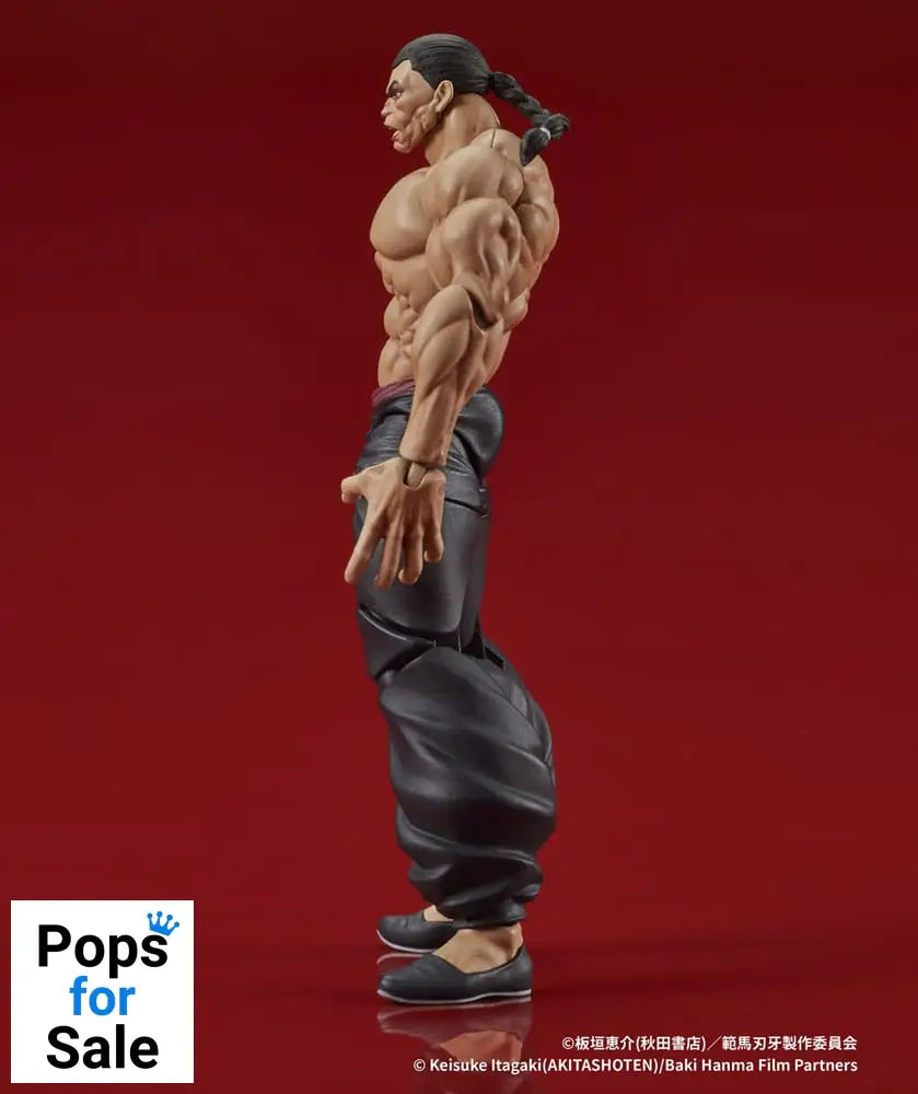 Baki Hanma Digaction Action Figure Retsu Kaioh 7 cm