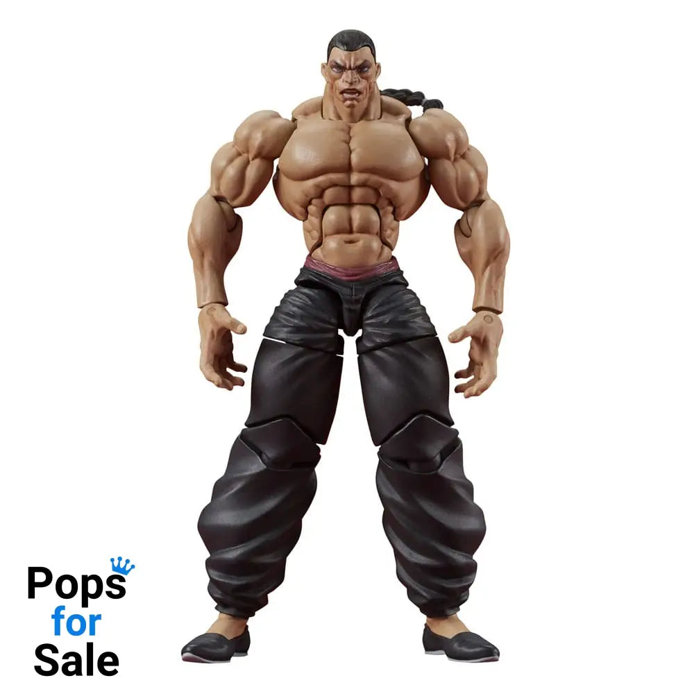 Baki Hanma Digaction Action Figure Retsu Kaioh 7 cm Statues