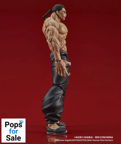 Baki Hanma Digaction Action Figure Retsu Kaioh 7 cm