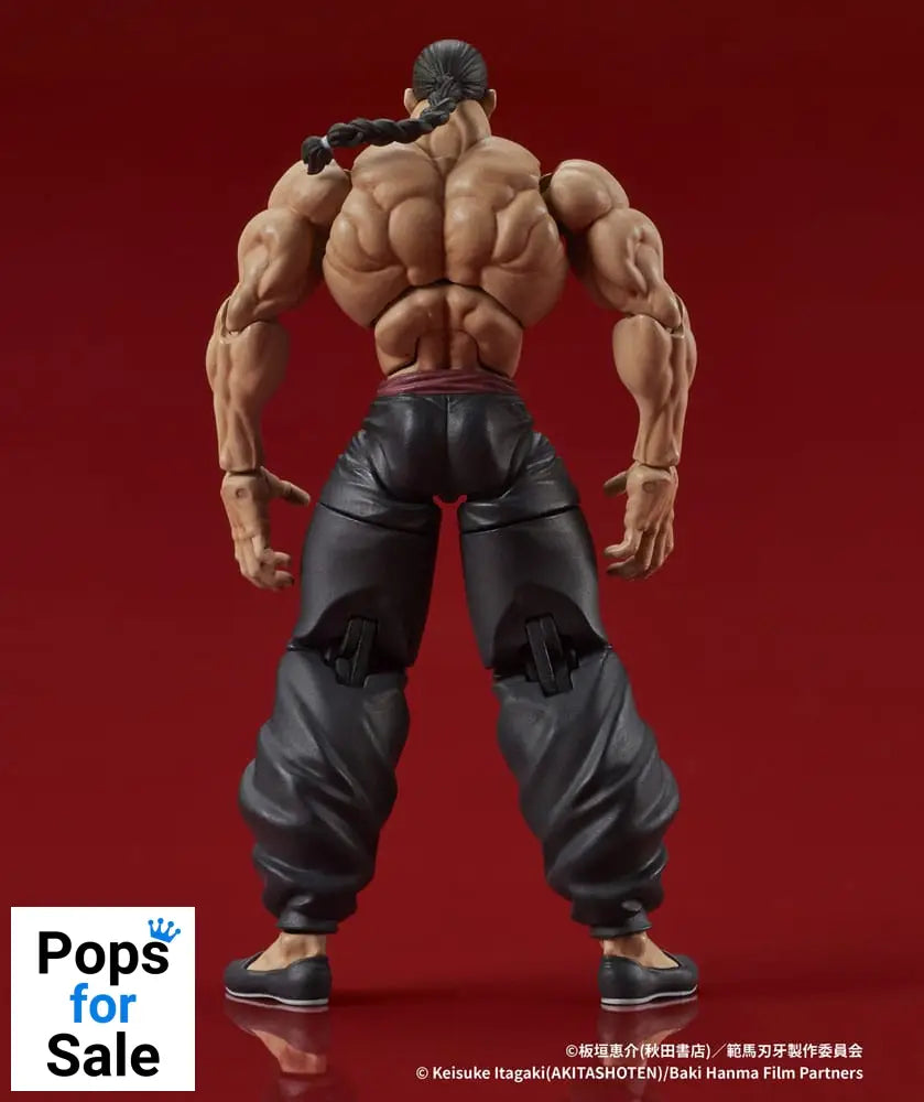 Baki Hanma Digaction Action Figure Retsu Kaioh 7 cm