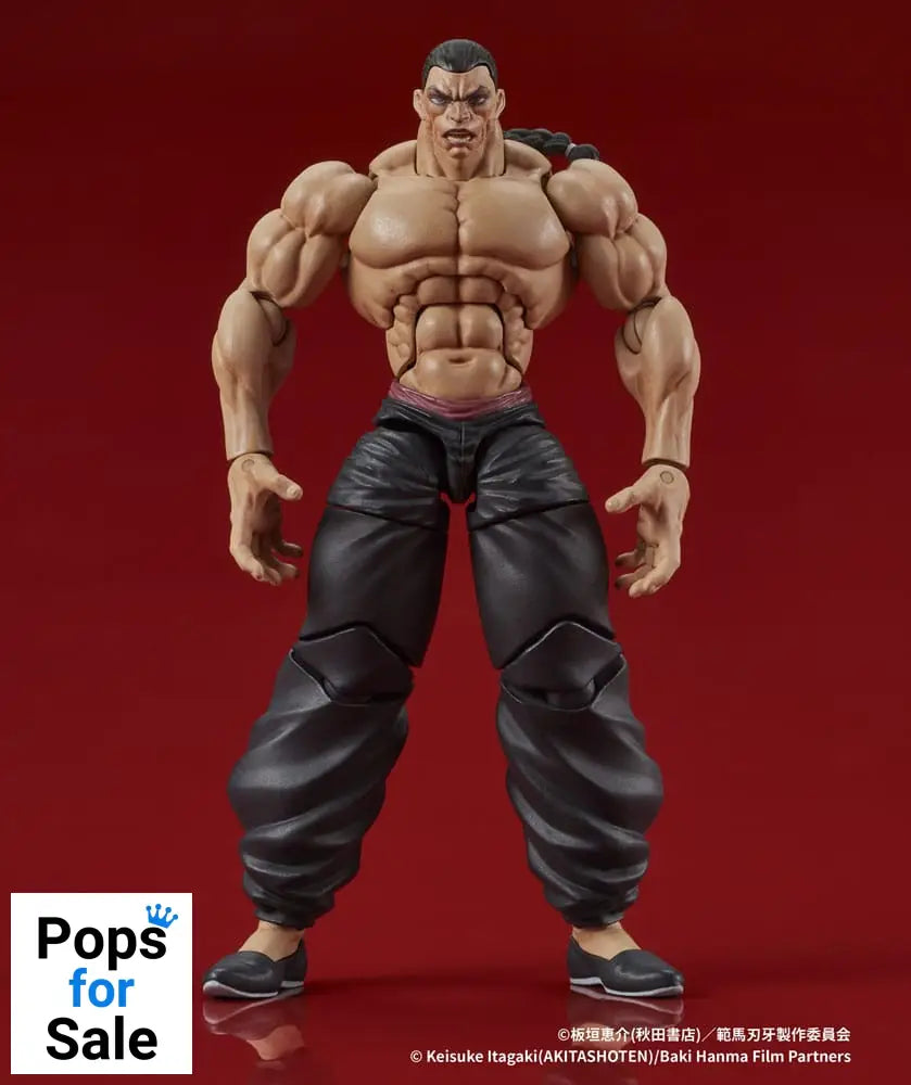 Baki Hanma Digaction Action Figure Retsu Kaioh 7 cm