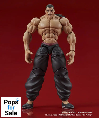 Baki Hanma Digaction Action Figure Retsu Kaioh 7 cm