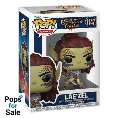Baldur's Gate 3 POP! Games Vinyl Figure Lae'zel w/Sword 9 cm