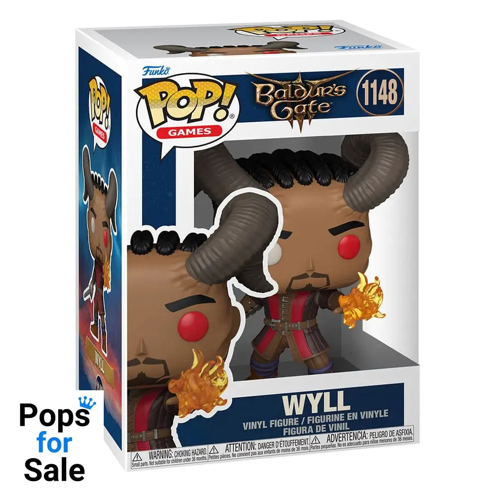Baldur's Gate 3 POP! Games Vinyl Figure Wyll 9 cm