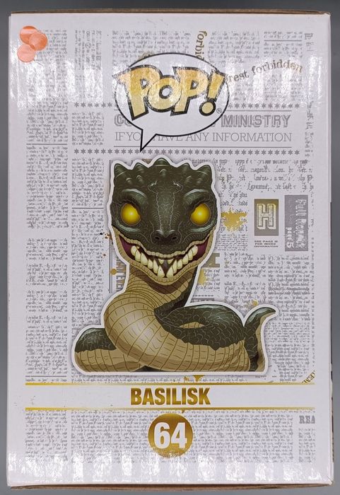 64 Basilisk - 6 Inch Harry Potter - Exclusive - Box Damaged Funko POP
