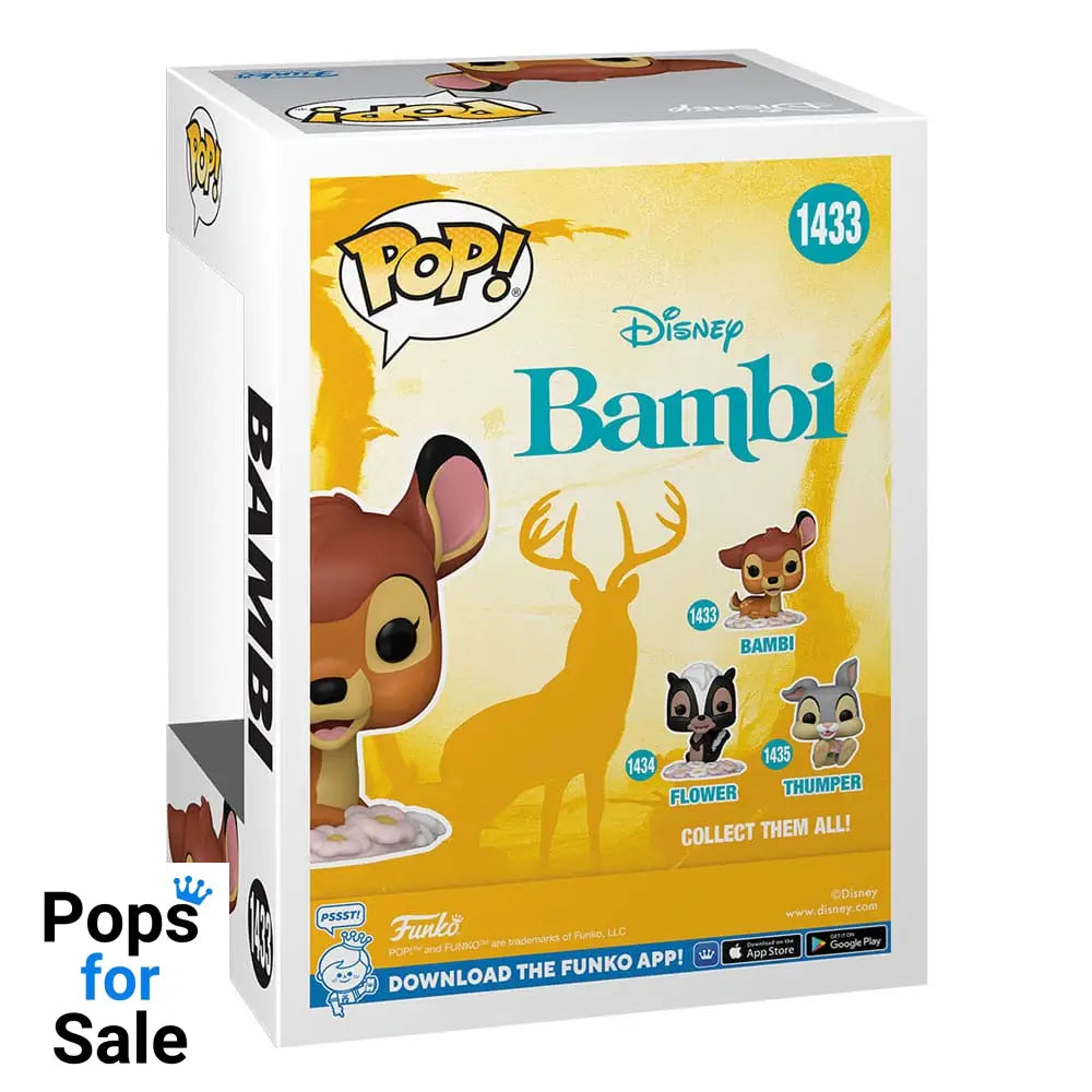 Bambi 80th Anniversary POP! Disney Vinyl Figure Bambi 9 cm