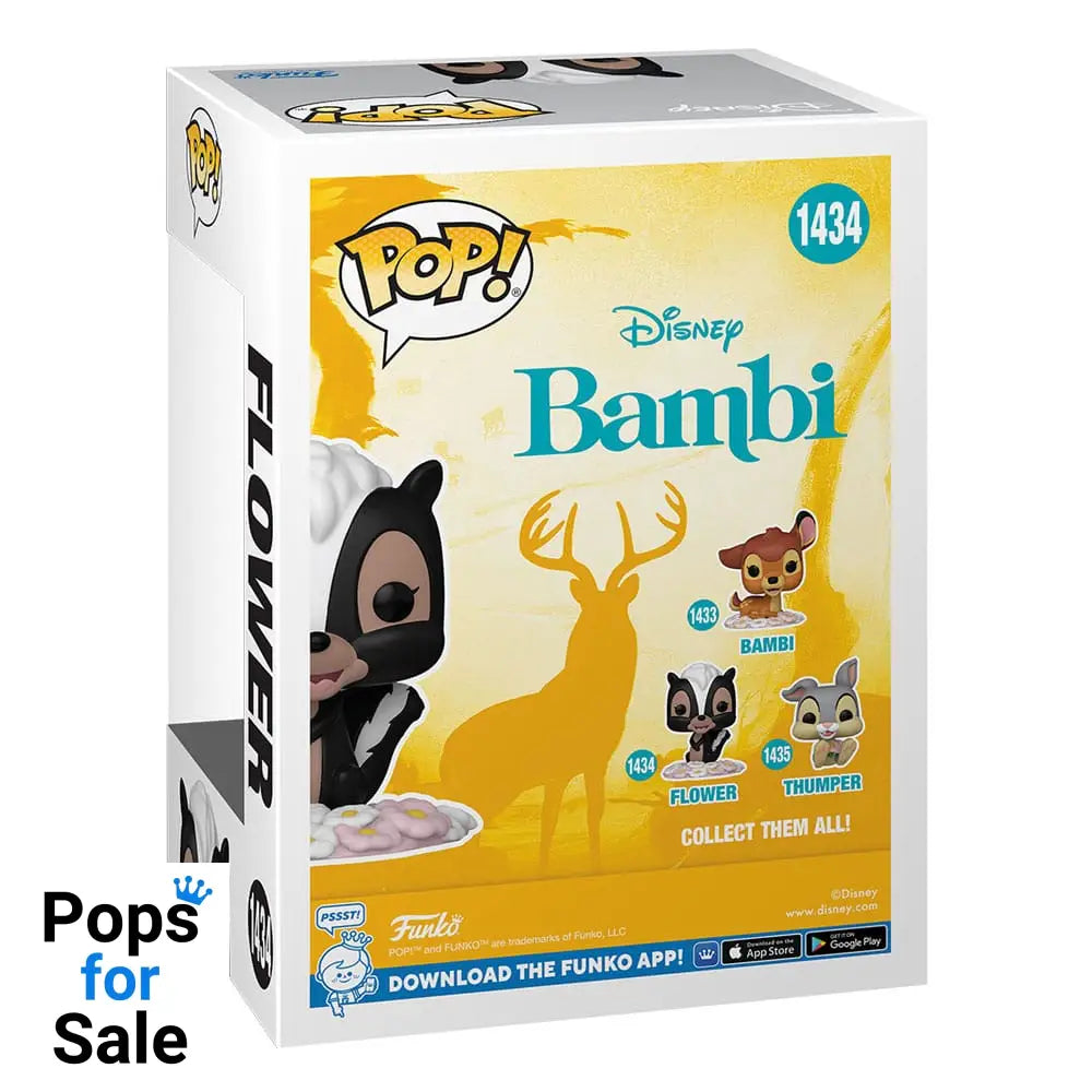 Bambi 80th Anniversary POP! Disney Vinyl Figure Flower 9 cm