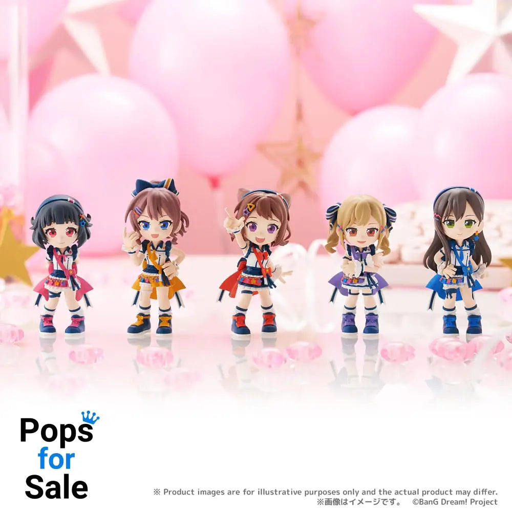 BanG Dream! Poppin'Party PalVerse PVC Figures 9 cm Assortment (6)