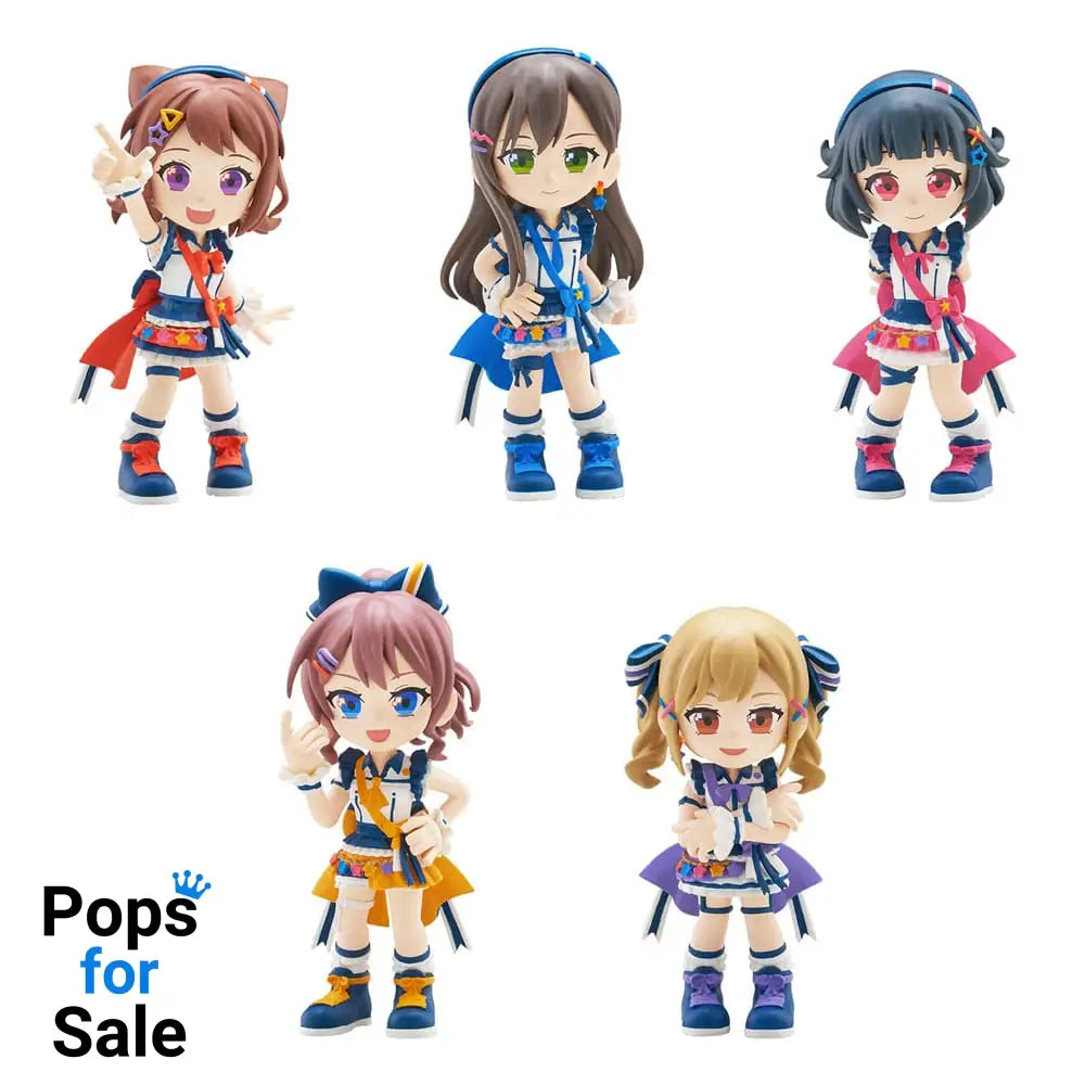 BanG Dream! Poppin'Party PalVerse PVC Figures 9 cm Assortment (6)