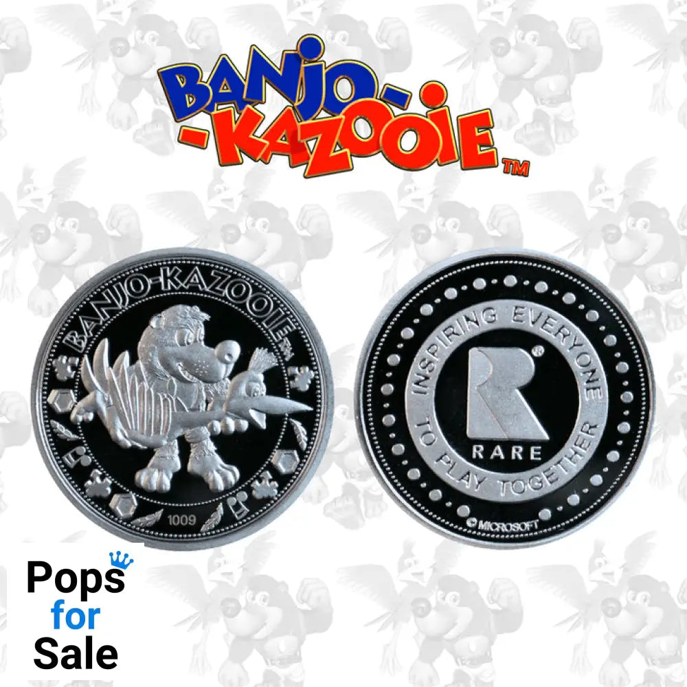 Banjo Kazooie Limited Edition Collectible Coin Coin