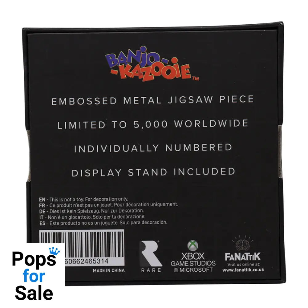 Banjo-Kazooie Limited Edition Replica Jiggy Piece Replica