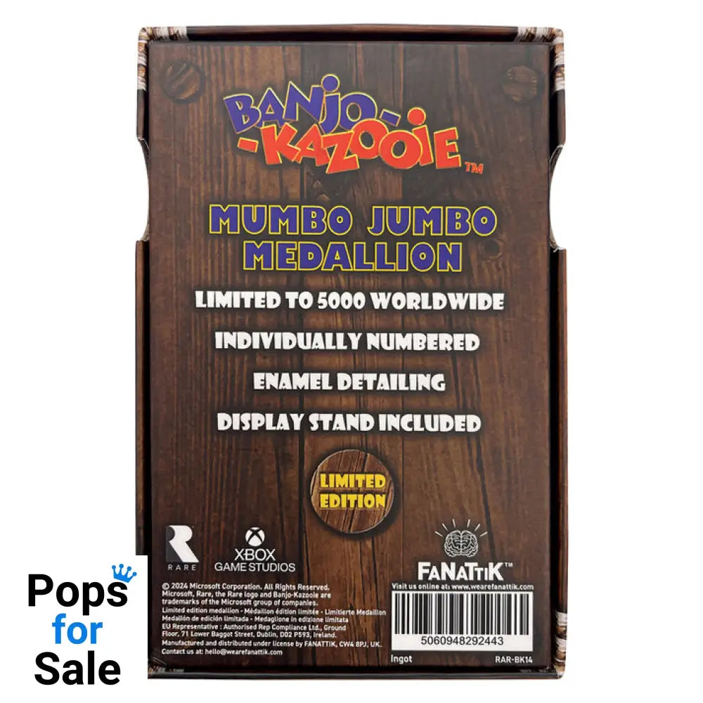 Banjo-Kazooie Mumbo Jumbo Medallion Medallion