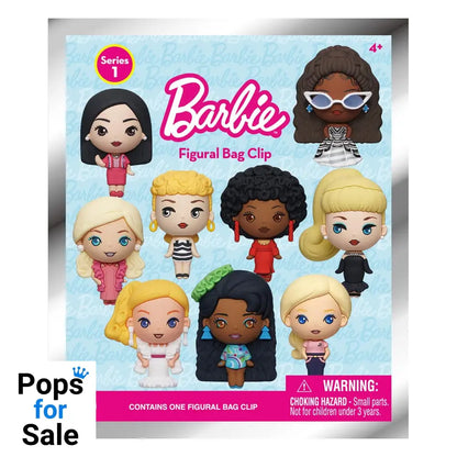 Barbie 3D PVC Bag Clips Series 1 Display (24)