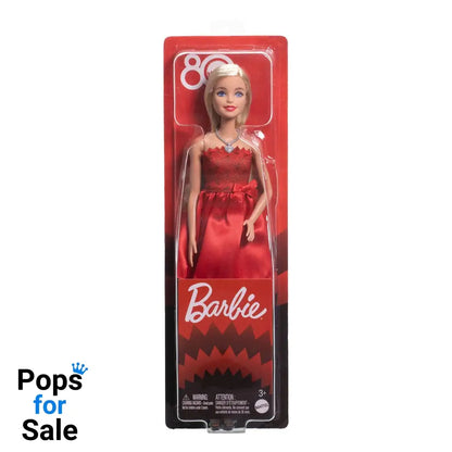Barbie 80th Anniversary Doll Ruby Red