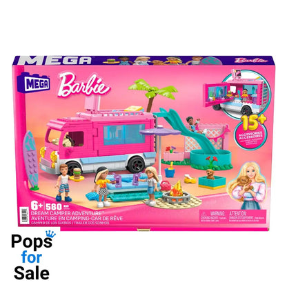 Barbie MEGA Construction Set Dream Camper Adventure Dolls