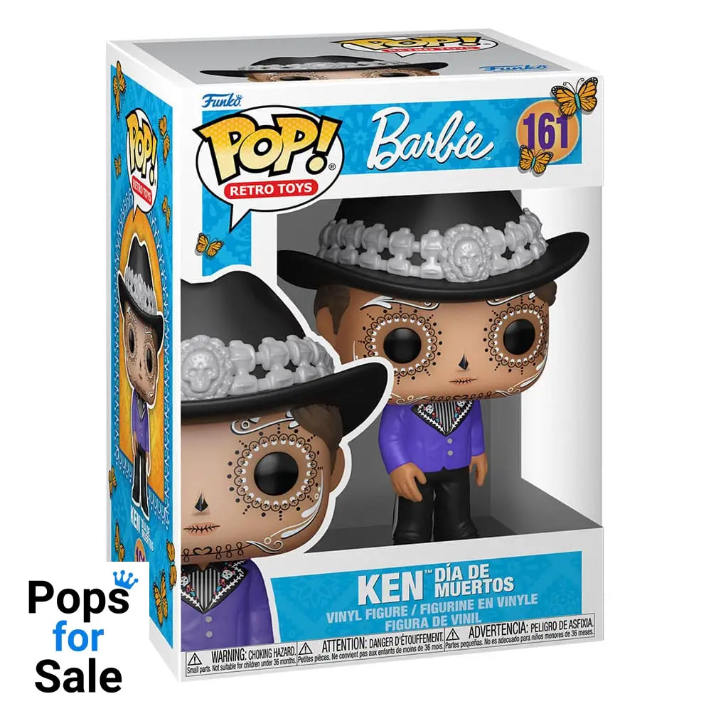 Barbie POP! Retro Toys Vinyl Figure Ken Dia de los Muertos 9 cm