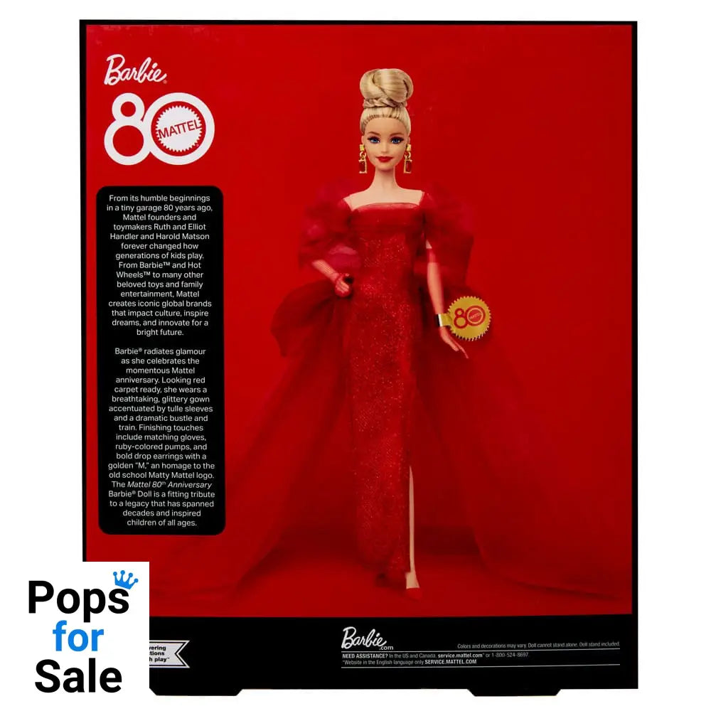 Barbie Signature Doll 80th Anniversary Blonde