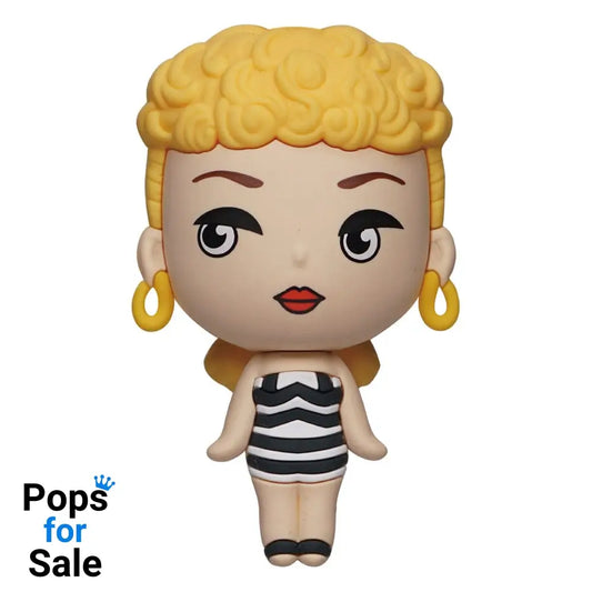 Barbie Soft Touch PVC 3D Magnets Original 1959 Barbie Keyrings