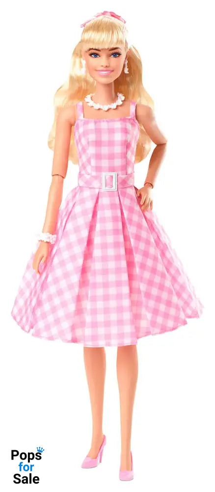 Barbie The Movie Doll Barbie in Pink Gingham Dress