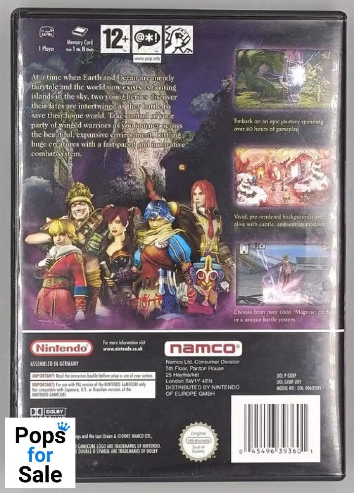 Baten Kaitos for Nintendo Gamecube