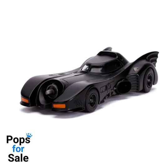 Batman 1989 Hollywood Rides Diecast Model 1/32 1989 Batmobile with Figure