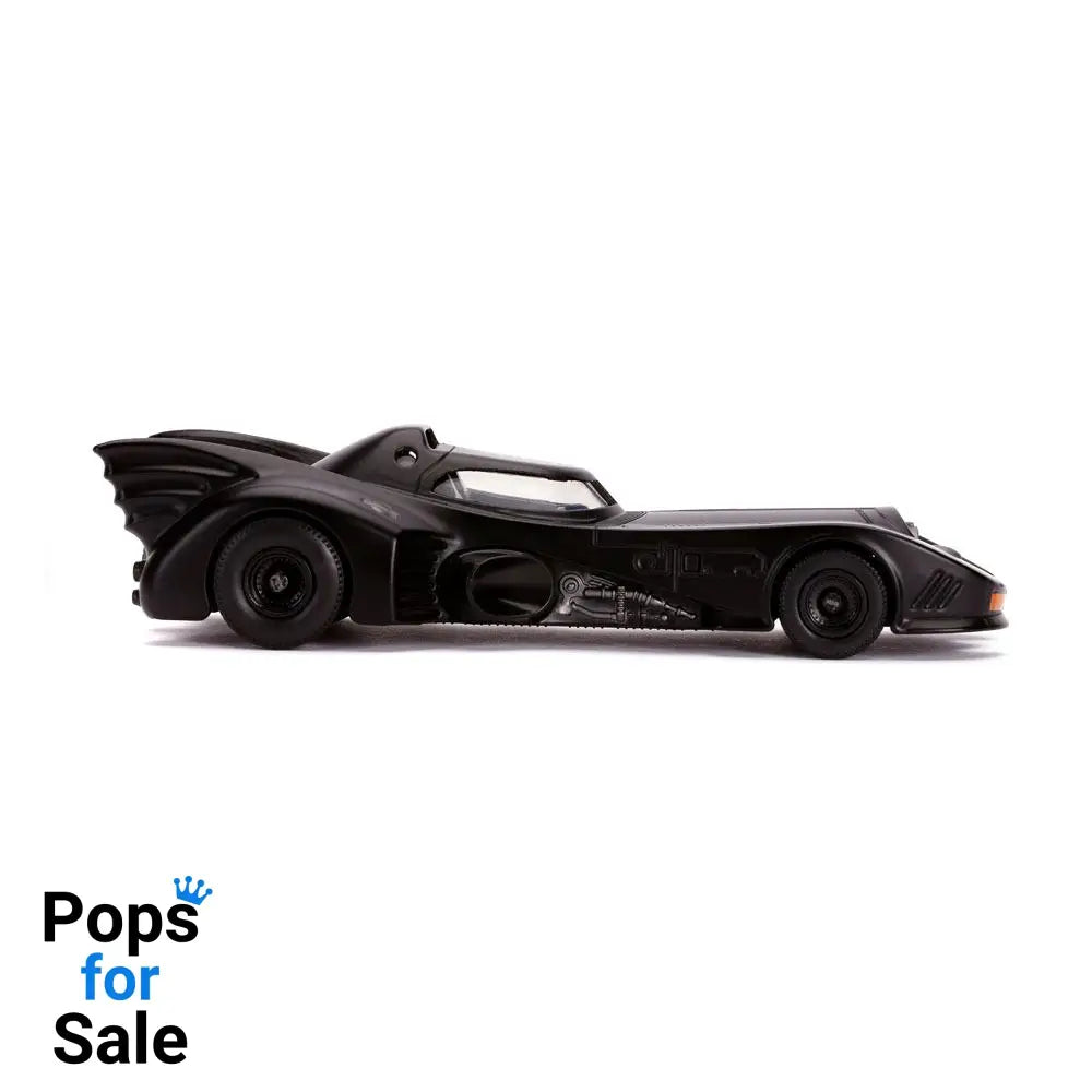 Batman 1989 Hollywood Rides Diecast Model 1/32 1989 Batmobile with Figure