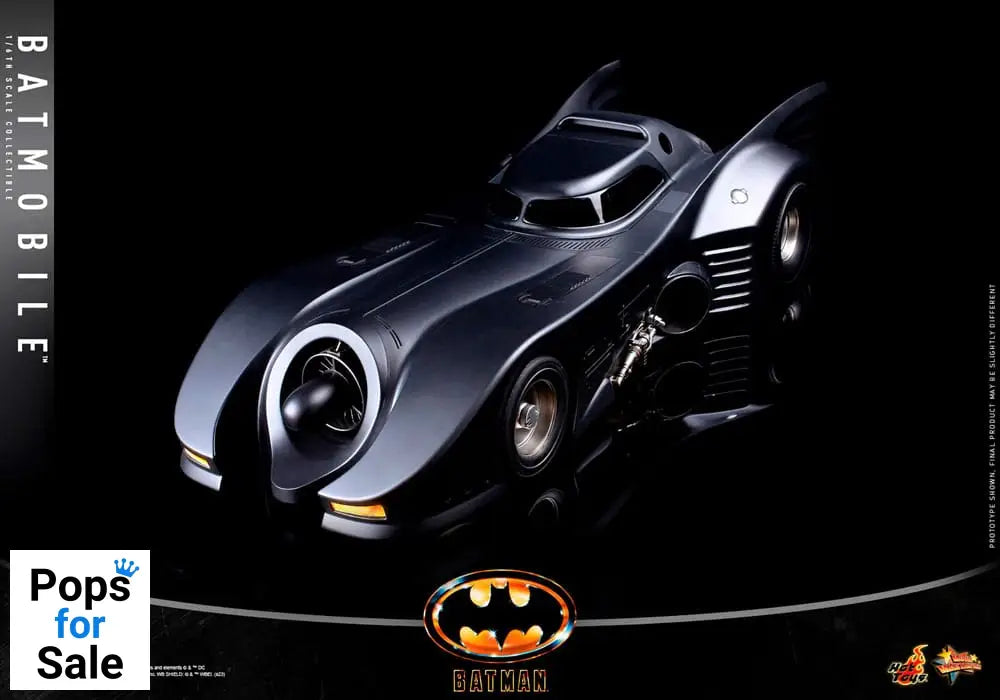Batman (1989) Movie Masterpiece Action Figure 1/6 Batmobile 100 cm
