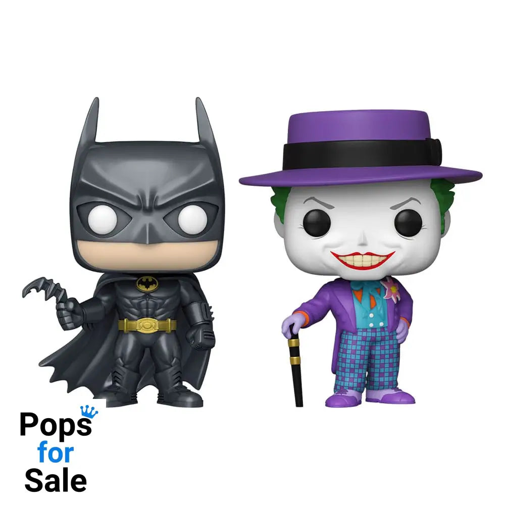 Batman (1989) POP! Heroes Vinyl Figures 2-Pack Batman & The Joker 9 cm Funko POP Mini-figures