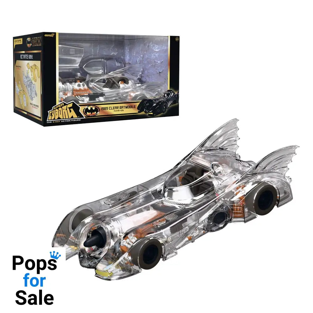 Batman 1989 Super Cyborg Vehicle Batmobile 1989 (Clear) 35 cm