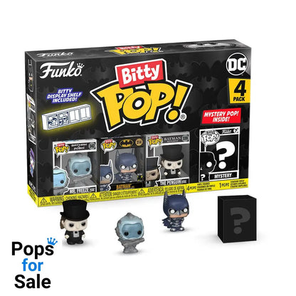 Batman 85th Anniversary Bitty POP! Vinyl Figure 4-Pack Freeze 2,5 cm Mini-figures