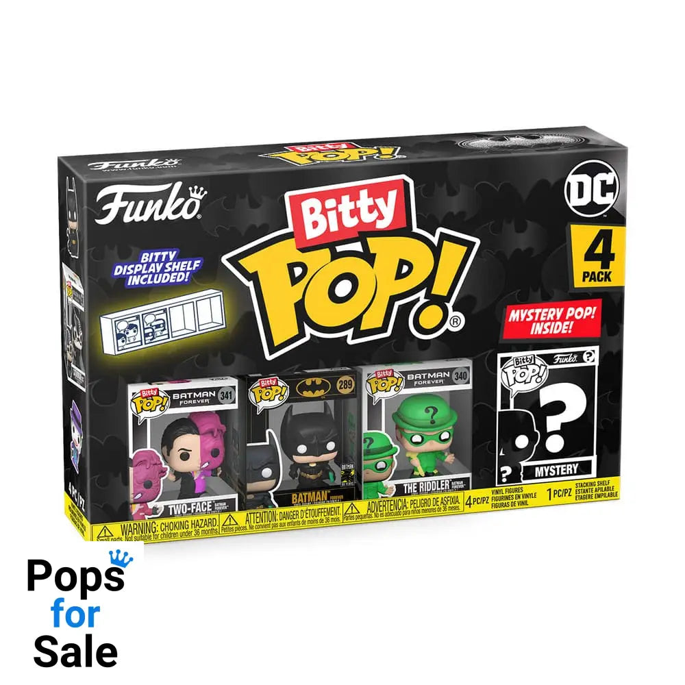 Batman 85th Anniversary Bitty POP! Vinyl Figure 4-Pack Two Face 2,5 cm