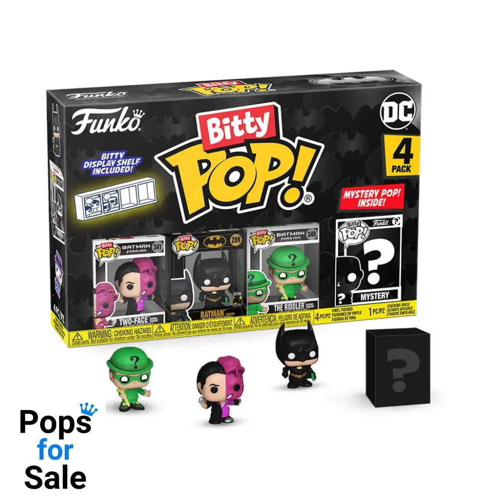 Batman 85th Anniversary Bitty POP! Vinyl Figure 4-Pack Two Face 2,5 cm Mini-figures