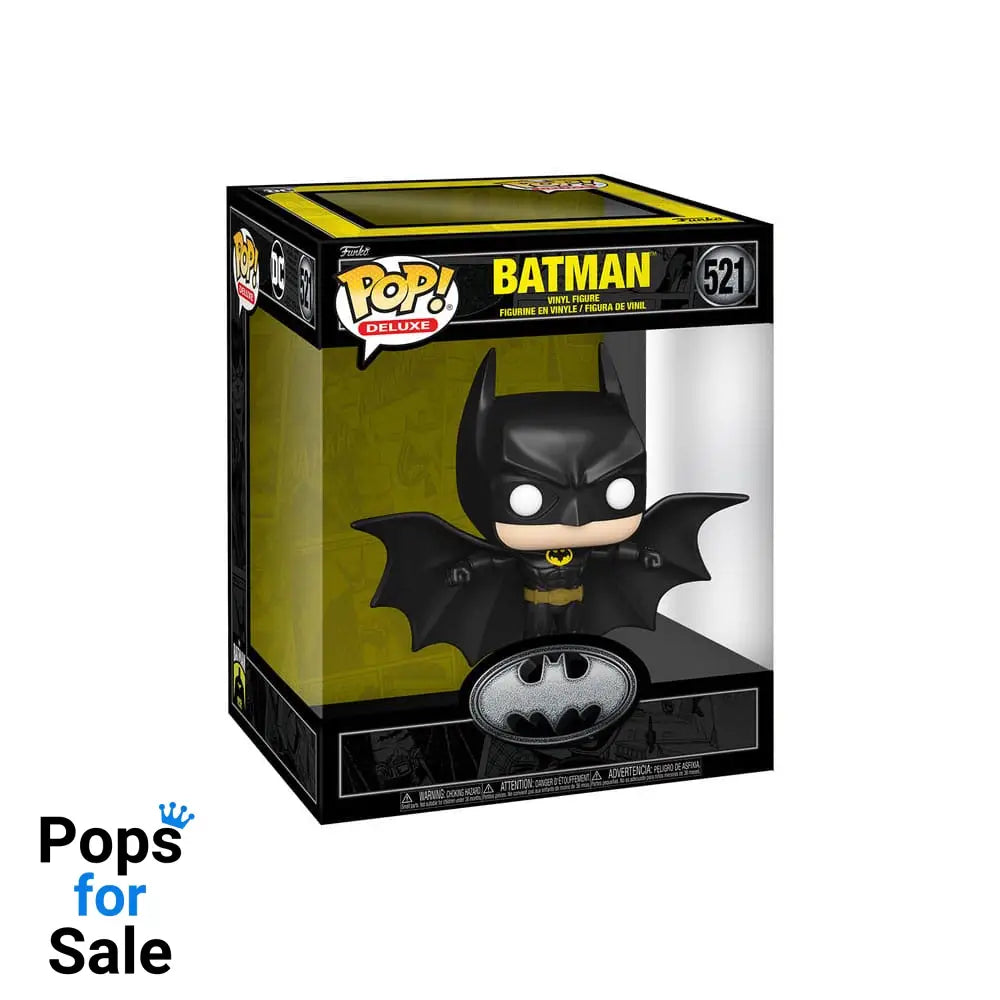 Batman 85th Anniversary POP! Deluxe Vinyl Figure Batman Soaring 9 cm
