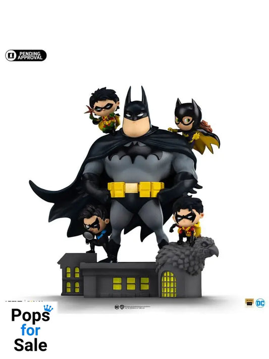 Batman Animated icons PVC Figure Batman Family 18 cm Action figures