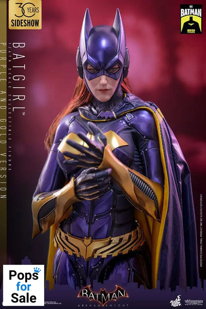 Batman Arkham Knight Videogame Masterpiece Action Figure 1/6 Batgirl (Purple and Gold Version) Exclusive 30 cm