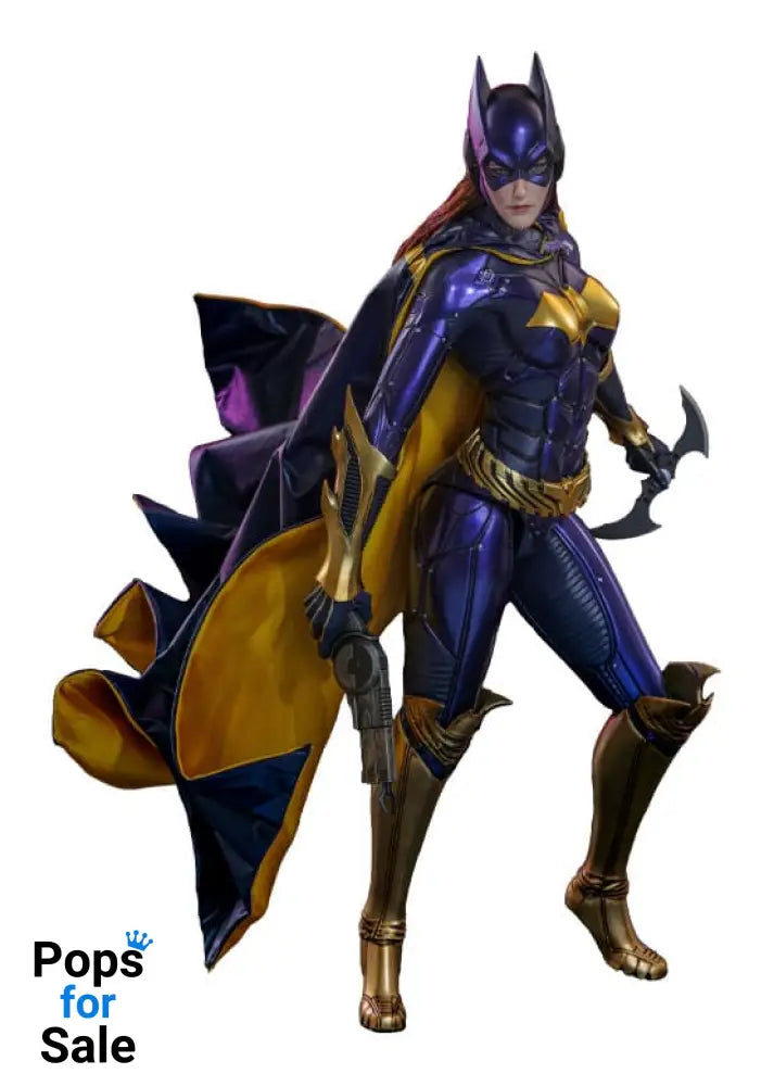Batman Arkham Knight Videogame Masterpiece Action Figure 1/6 Batgirl (Purple and Gold Version) Exclusive 30 cm Action