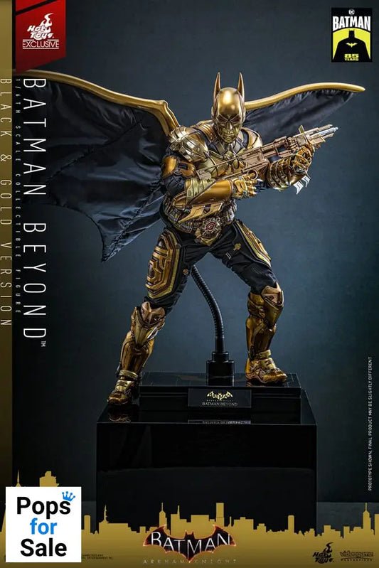 Batman: Arkham Knight Videogame Masterpiece Action Figure 1/6 Batman Beyond (Black & Gold Version) 32 cm