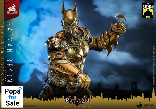 Batman: Arkham Knight Videogame Masterpiece Action Figure 1/6 Batman Beyond (Black & Gold Version) 32 cm