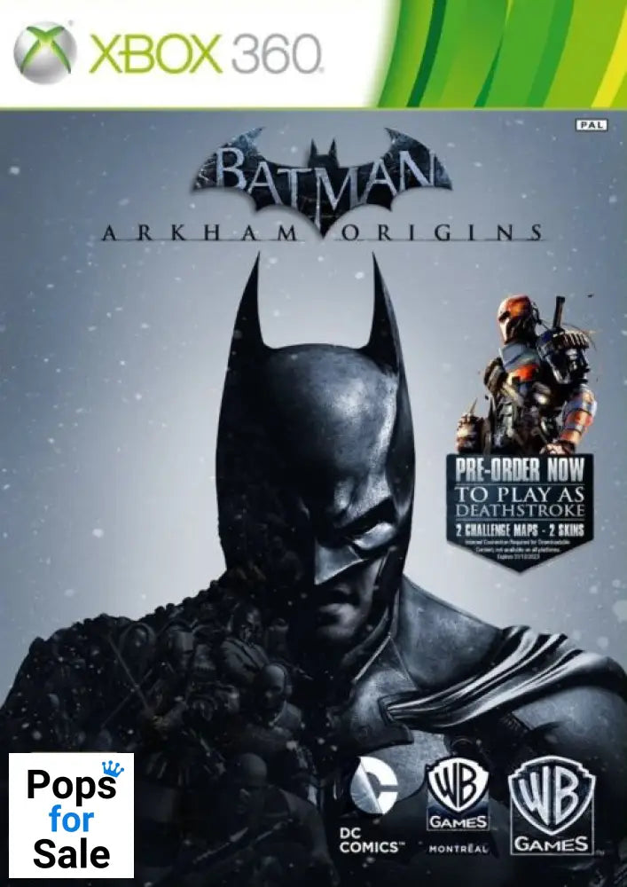 Batman Arkham Origins for Microsoft Xbox 360