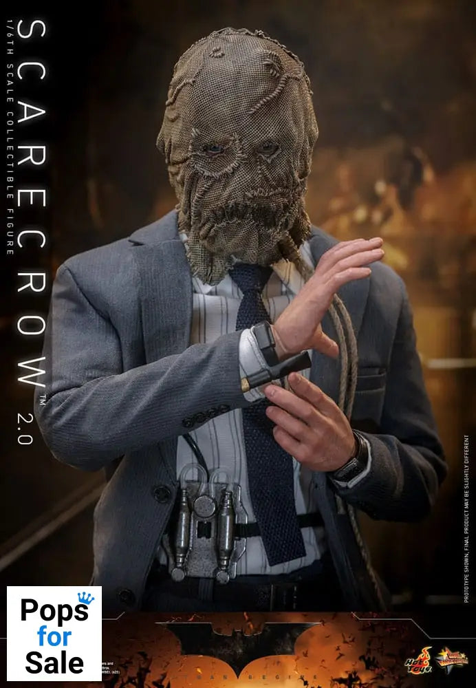 Batman Begins Movie Masterpiece Action Figure 1/6 Scarecrow 2.0 30 cm Action figures