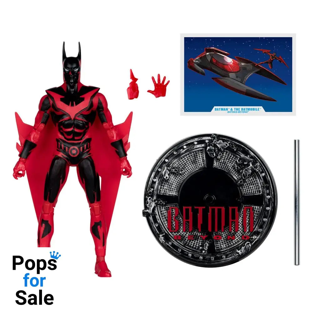Batman Beyond DC Multiverse Action Figure with Vehicle Batman & The Batmobile (Gold Label) 53 cm