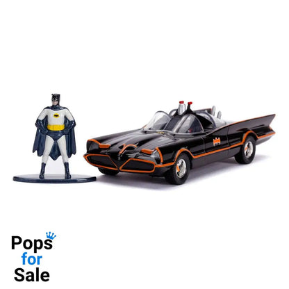 Batman Classic TV Series Diecast Model 1/32 1966 Classic Batmobile with Figure