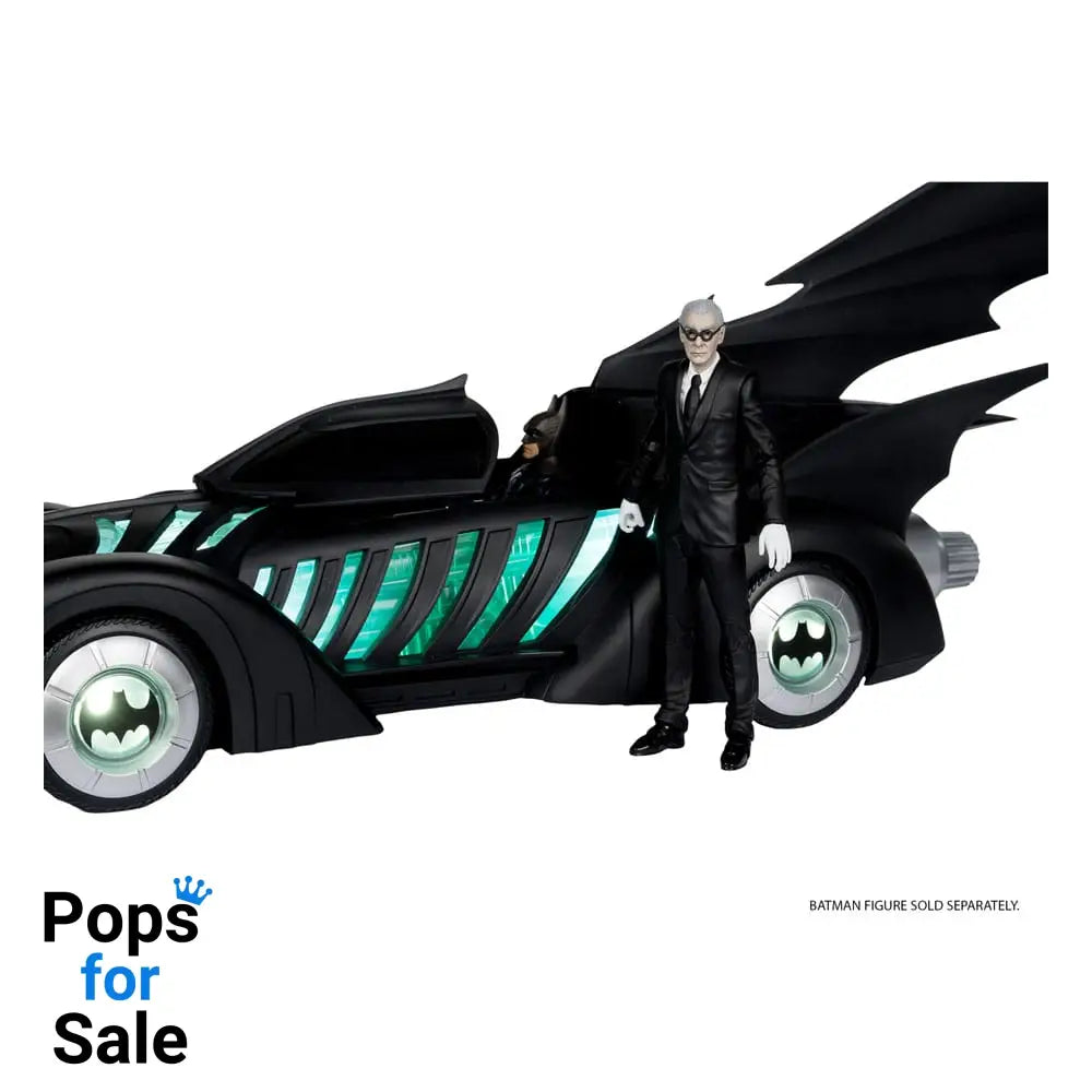Batman Forever DC Multiverse Action Figure with Vehicle Alfred Pennyworth & Batmobile (Gold Label) 79 cm Vehicles